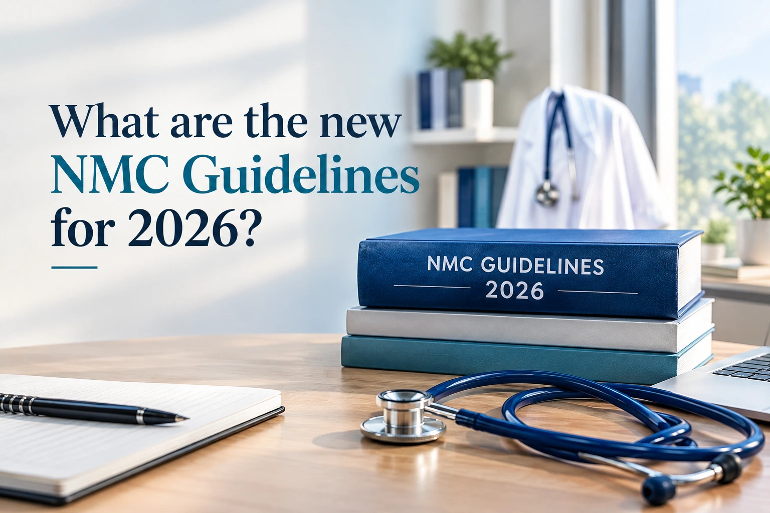 What are the new NMC guidelines for 2026?