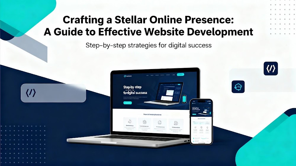 Crafting a Stellar Online Presence: A Guide to Effective Website Development