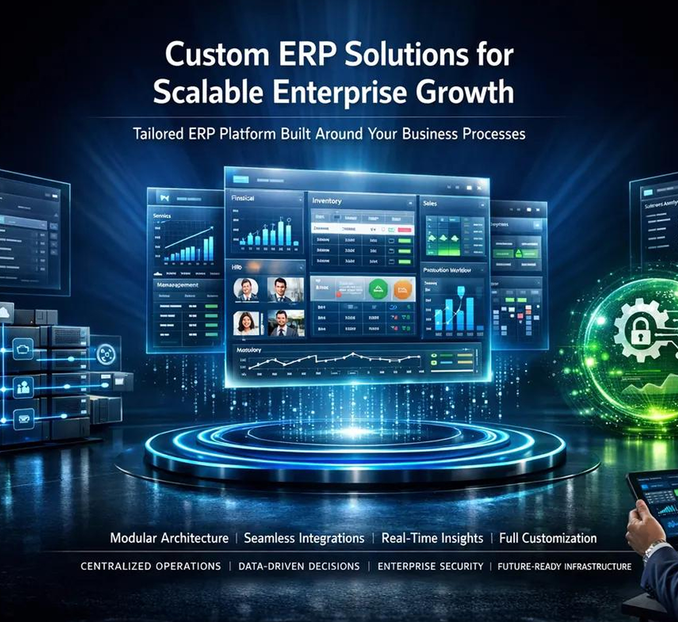 Custom ERP Integration Services Custom ERP Integration Services