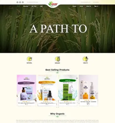 rav organics client